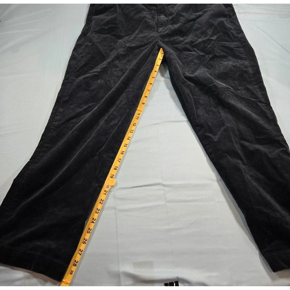 Polo Ralph Lauren Navy Blue Corduroy Pants Stretch Classic Fit Mens 38x30